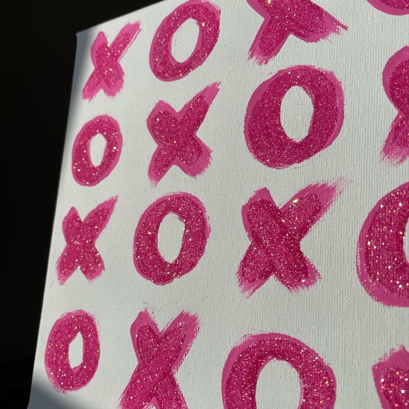 Preppy pink painting - Picture 2 of 2